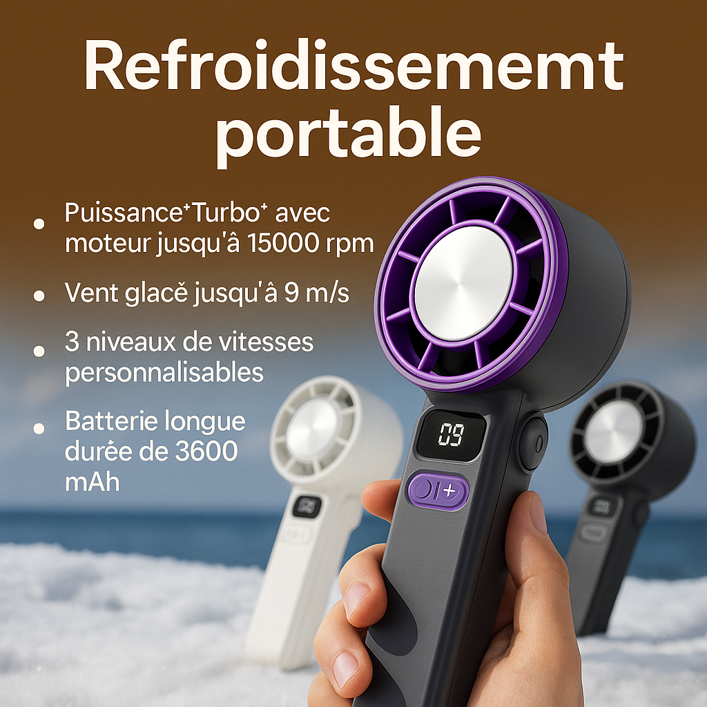 Mini Ventilateur Portable – Brisa