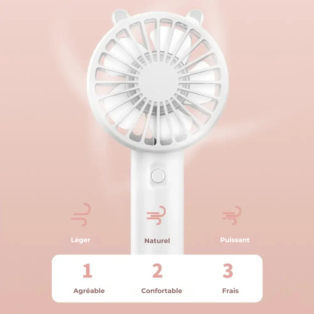 Ventilateur portable USB – Nora